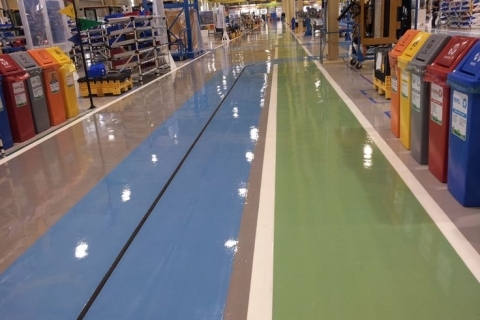 EPOXY TỰ SAN PHẲNG CÓ PHÙ HỢP VỚI NHÀ MÁY HIỆN ĐẠI?