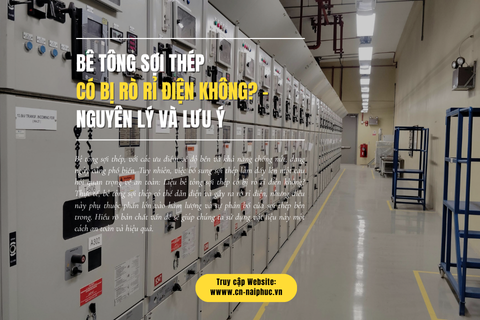 Bê tông sợi thép có bị RÒ RỈ ĐIỆN không? - Nguyên lý Và Lưu ý