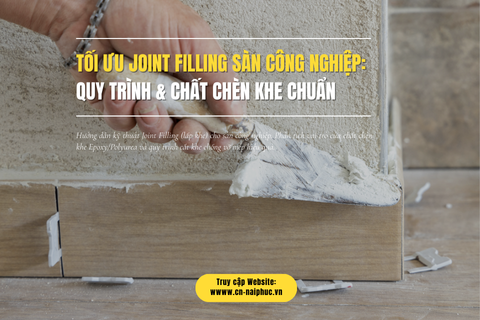 Tối Ưu Joint Filling Sàn Công Nghiệp: Quy Trình & Chất Chèn Khe Chuẩn