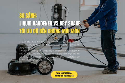 So Sánh: Liquid Hardener vs Dry Shake – Tối ưu độ bền chống mài mòn