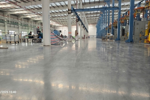 QUY TRÌNH KIỂM TRA ĐỘ PHẲNG SÀN SIÊU PHẲNG TẠI NAI PHÚC