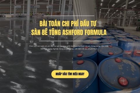 Bài Toán Chi Phí Đầu Tư Sàn Bê Tông Ashford Formula