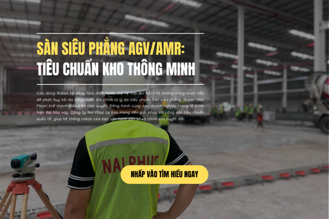 Sàn Siêu Phẳng AGV/AMR: Tiêu Chuẩn Kho Thông Minh