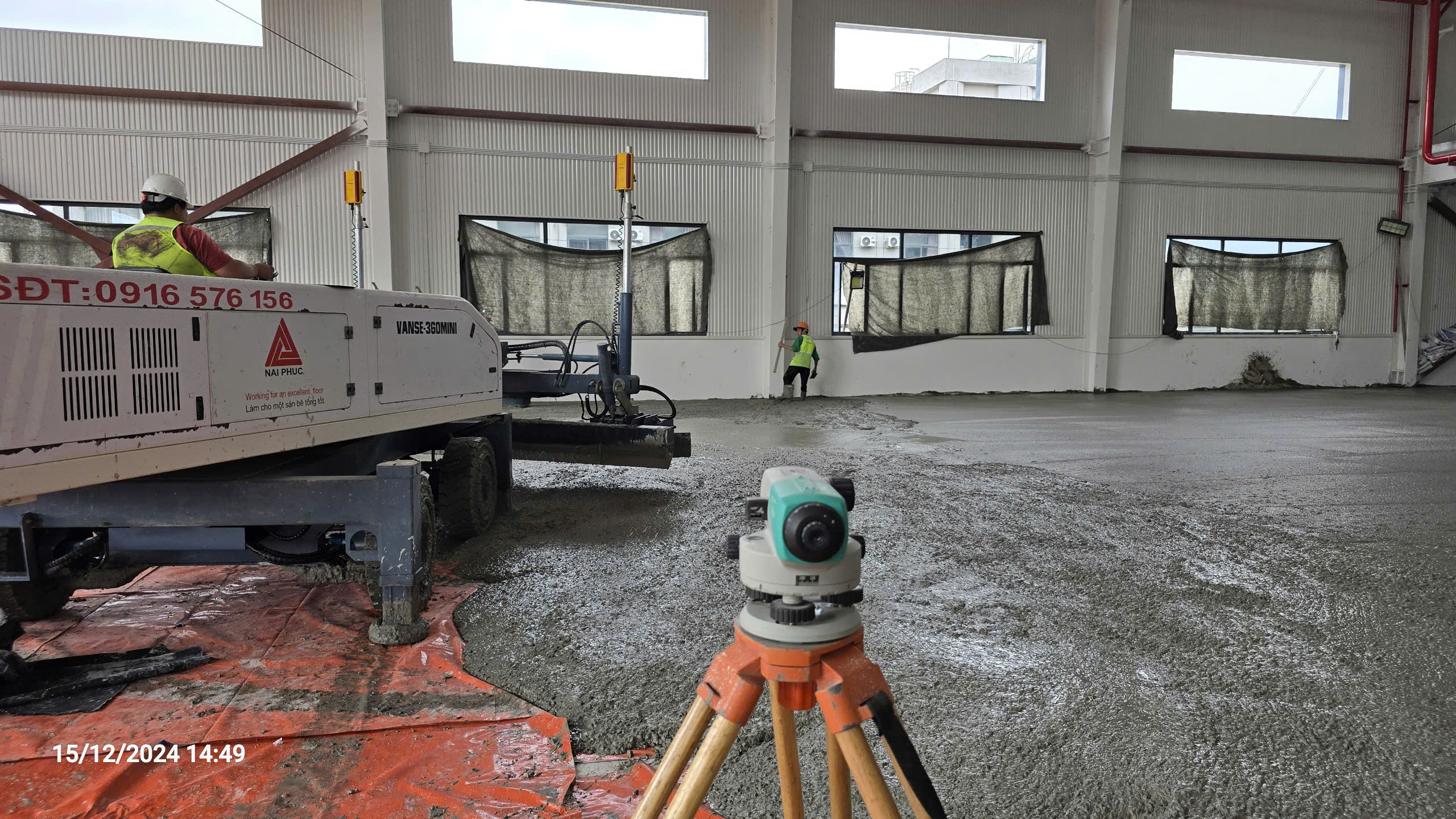 Quy Trình Thi Công Bê Tông Sàn tại Nai Phúc